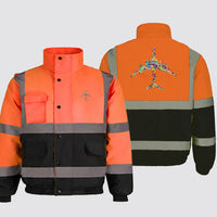 Thumbnail for Colourful Airplane Winter Jacket - view 8