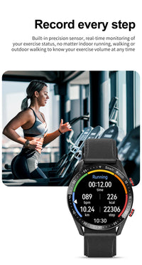 Thumbnail for Smart watch with HW20 Smart Watch with ECG + PPG: 1.46