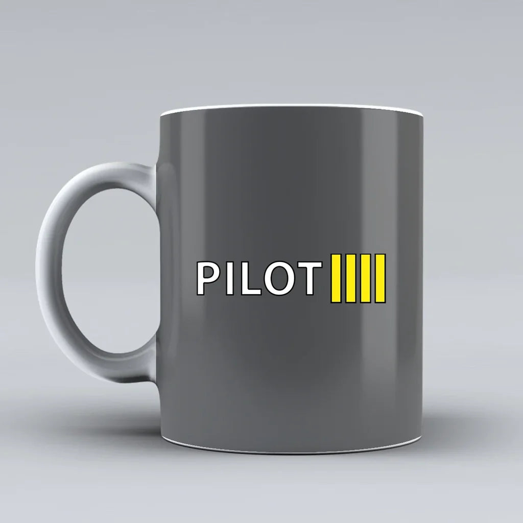 Customisable Pilot & Stripes Mug - view 8