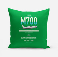 Thumbnail for Piper M700 Fury design on green pillow