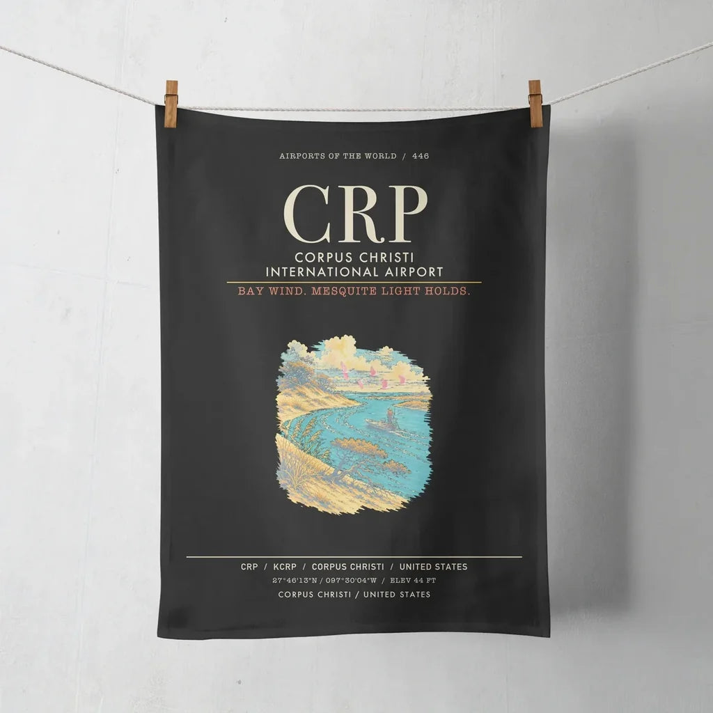 Corpus Christi International Airport CRP - Black