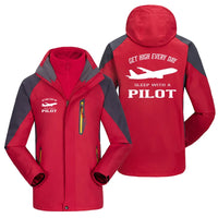 Thumbnail for Get High Every Day Sleep Ski Jacket - view 8