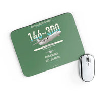 Thumbnail for BAe 146-300 design on green rectangle mouse pad