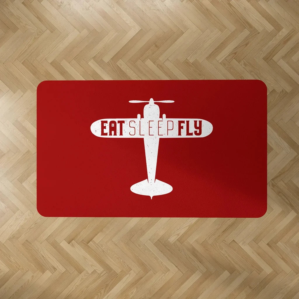 Eat Sleep Fly & Propeller Floor Mat - view 8