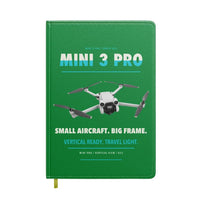 Thumbnail for DJI Mini 3 Pro design on green notebook