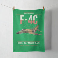 Thumbnail for F-4C Phantom II design on green towel