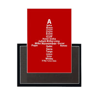 Thumbnail for Aviation Alphabet Magnet - view 8