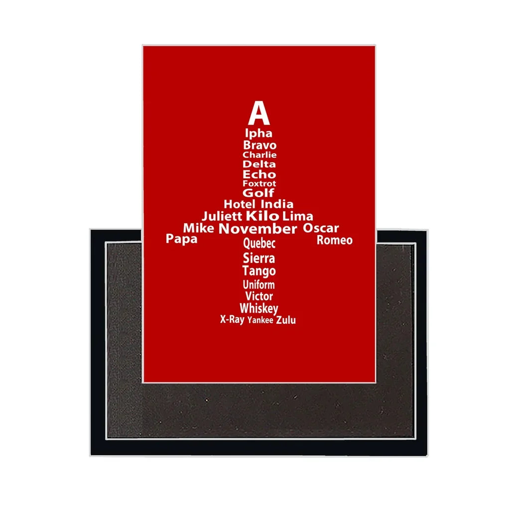Aviation Alphabet Magnet - view 8