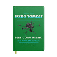 Thumbnail for Inspired Flight IF800 Tomcat design on green notebook