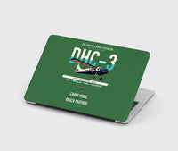 Thumbnail for DHC-3 Otter design on green MacBook case