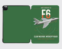 Thumbnail for Hawker Hunter F6 design on green ipad tablet case