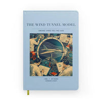 Thumbnail for VINTAGE G4174 - The Wind Tunnel Model - Designed Notebooks design on lightblue