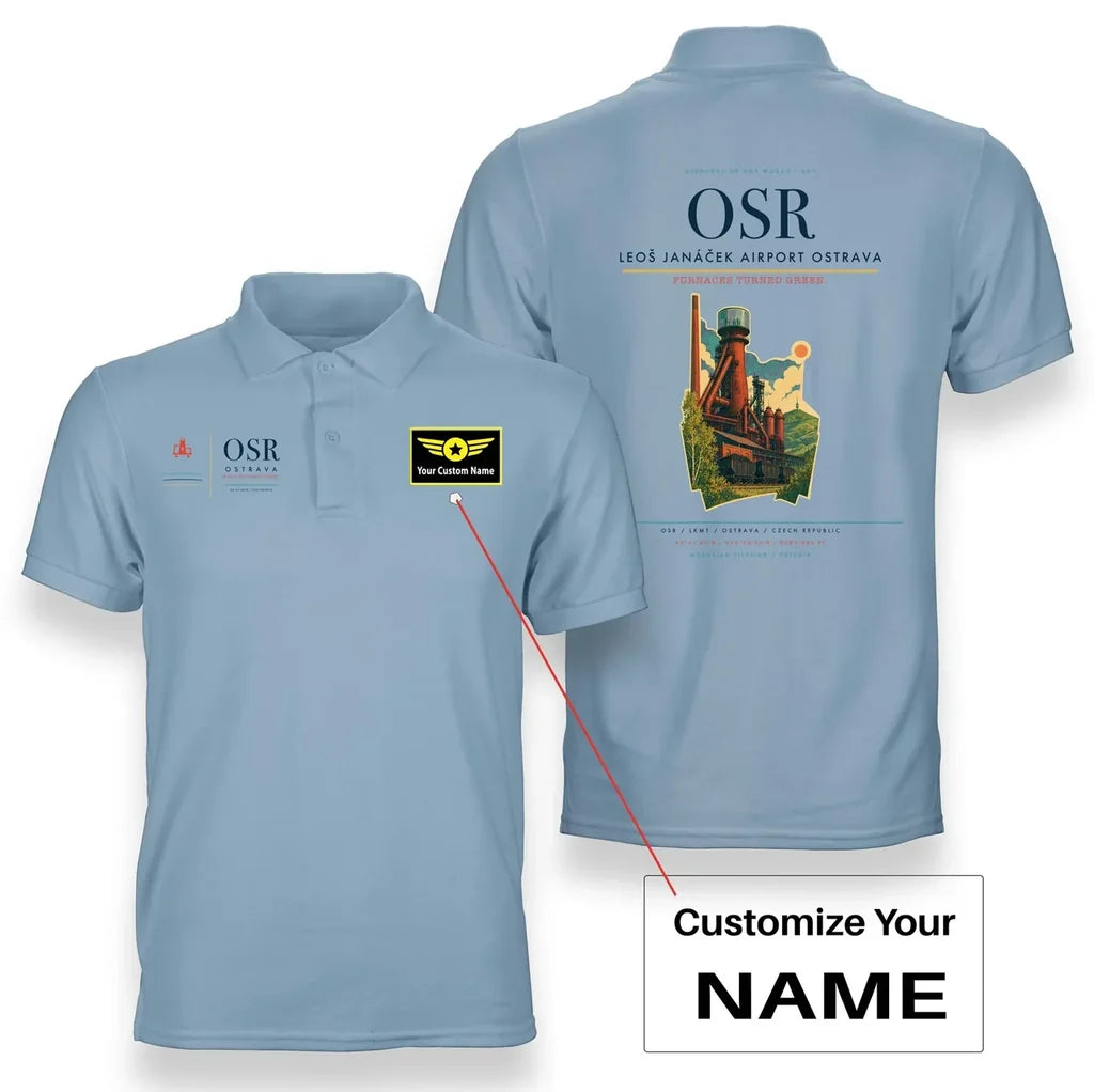 Leoš Janáček Airport Ostrava OSR Light Blue+Name