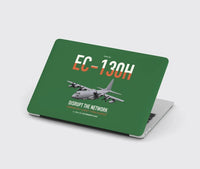 Thumbnail for EC-130H Compass Call design on green MacBook case