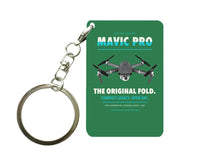 Thumbnail for DJI Mavic Pro Key Chain design on green key chain