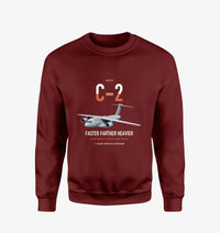 Thumbnail for Kawasaki C-2 design on wine red sweatshirt