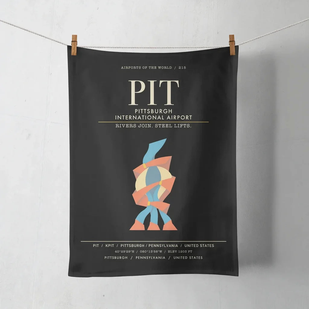 Pittsburgh International Airport PIT - Black