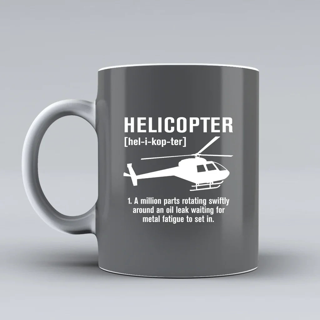 Customisable Helicopter Mug - view 8