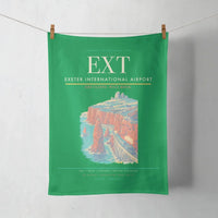 Thumbnail for Exeter International Airport (EXT) design on green towel
