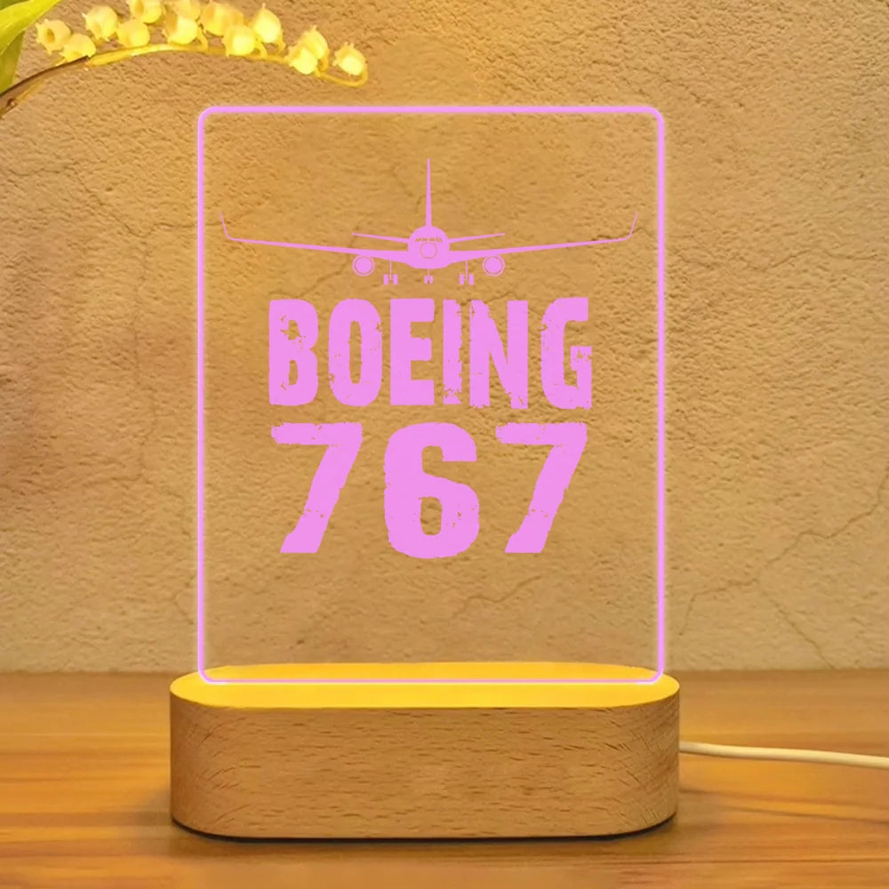 Customisable Boeing 767 Lamp - view 8