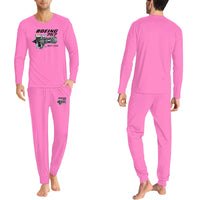 Thumbnail for Boeing 757 & Rolls Royce Engine (RB211) men pajamas - Pink