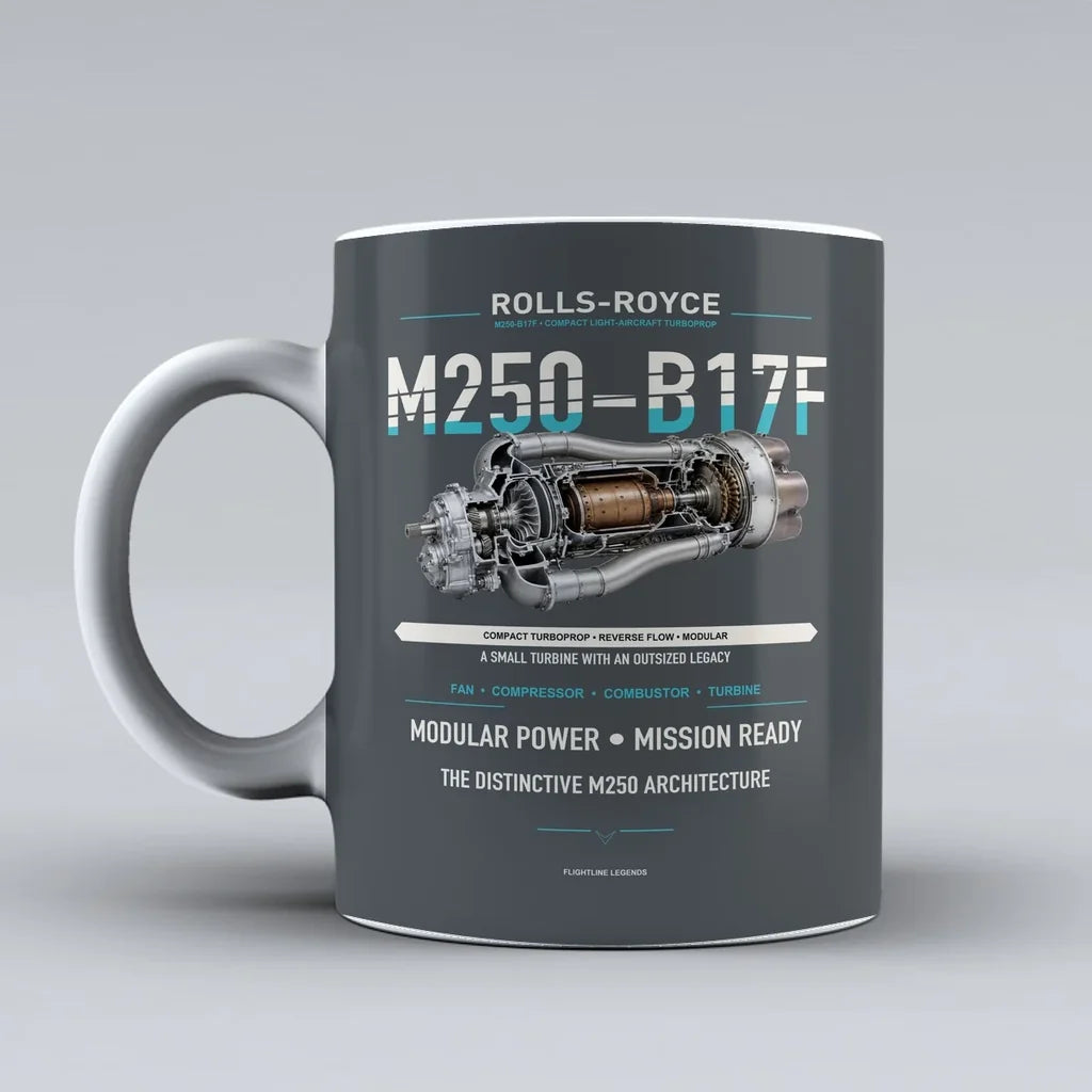 Mug design on gray m250 b17f