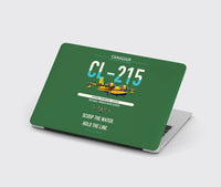 Thumbnail for Canadair CL-215 design on green MacBook case