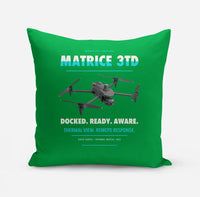 Thumbnail for DJI Matrice 3TD design on green pillow