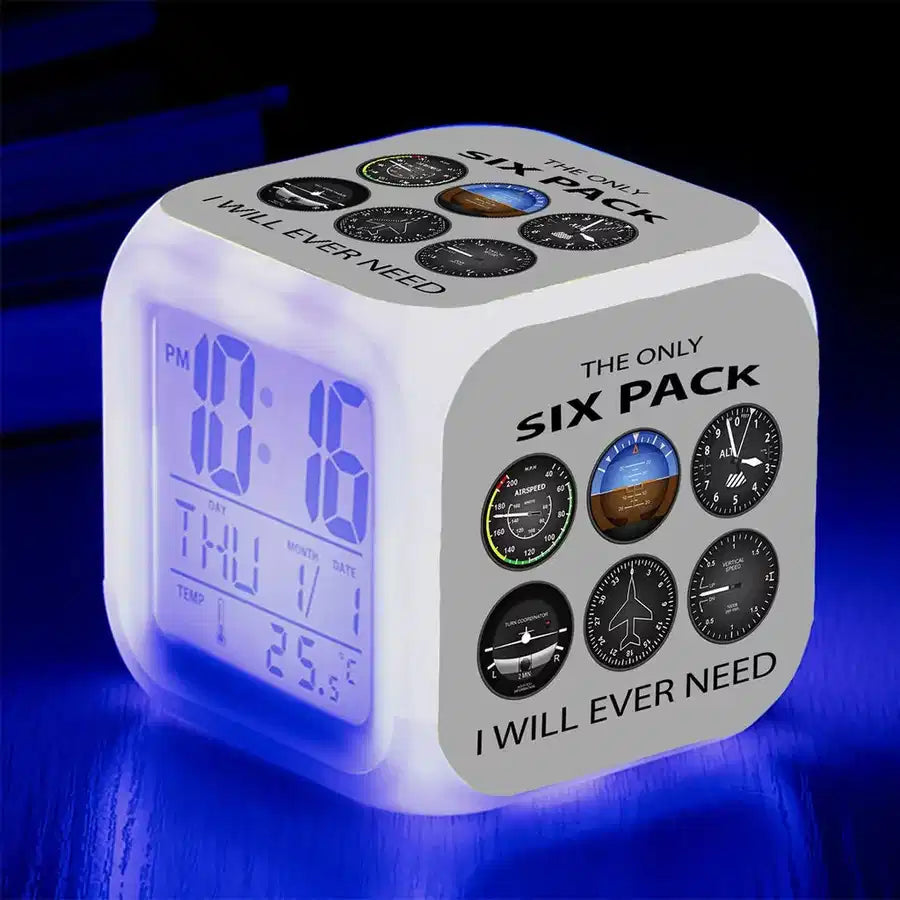 Only Six Pack I Will Digital Alarm Clock - view 8