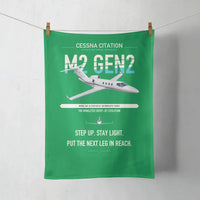 Thumbnail for Cessna Citation M2 Gen2 design on green towel