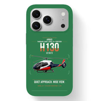 Thumbnail for Airbus H130 design on green magsafe iphone case, for iPhone 17 Pro