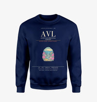 Thumbnail for Asheville Regional Airport AVL Sweatshirt - Navy Blue