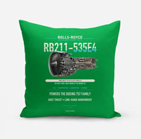 Thumbnail for RB211-535E4 design on green pillow