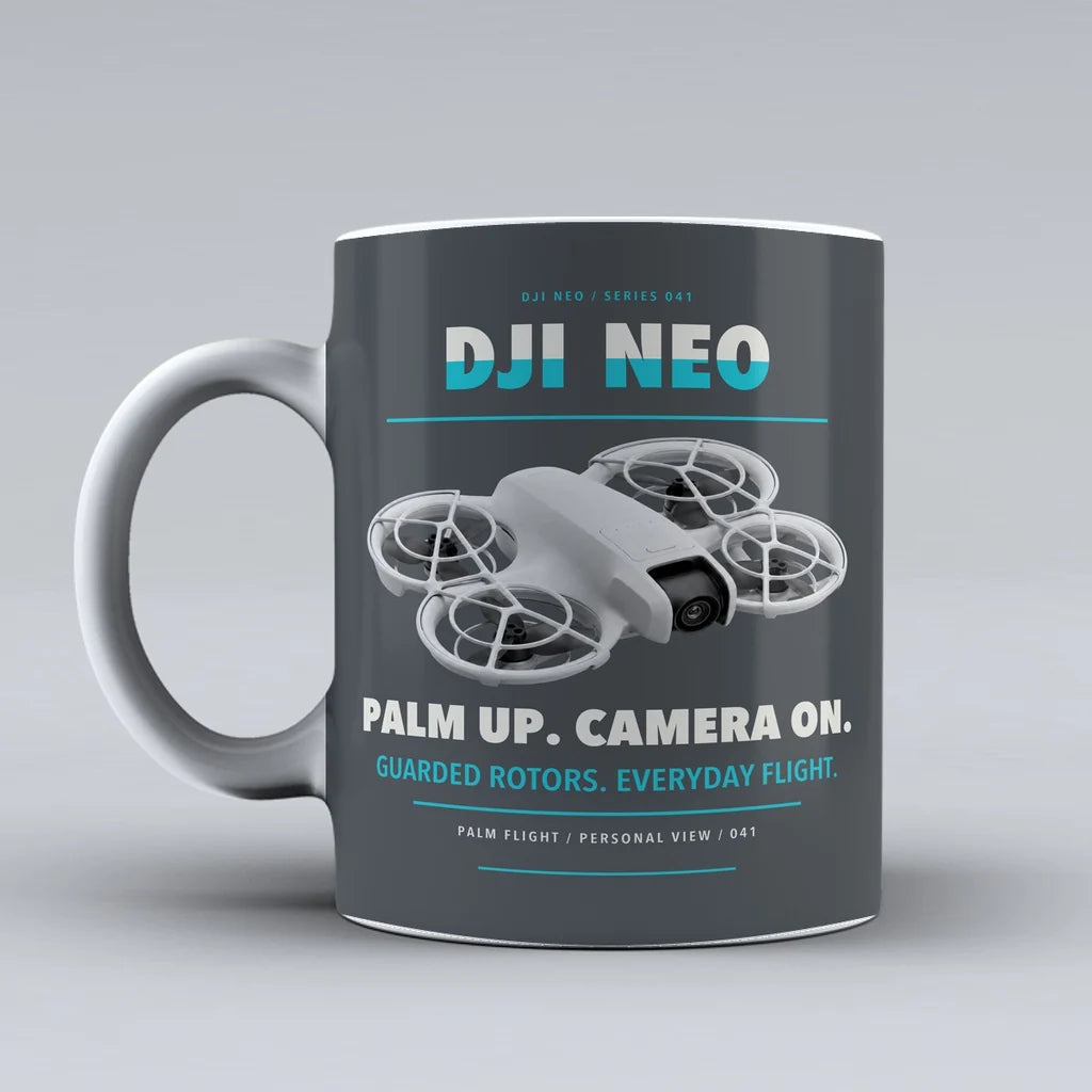 Neo Mug design on gray dji