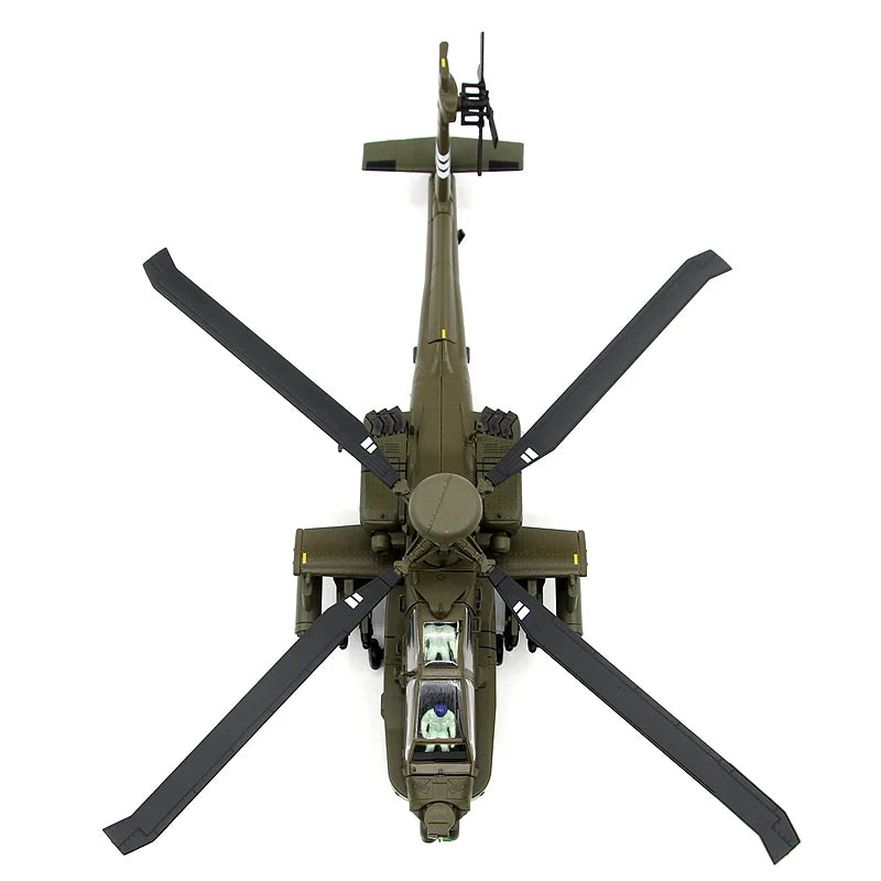 1/72 Trumpeter US Army AH-64A Apache Helicopter Alloy Model - view 12