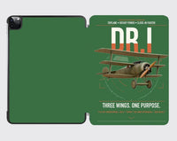 Thumbnail for Fokker Dr.I design on green ipad tablet case