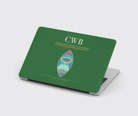 Thumbnail for Afonso Pena International Airport (CWB) design on green MacBook case