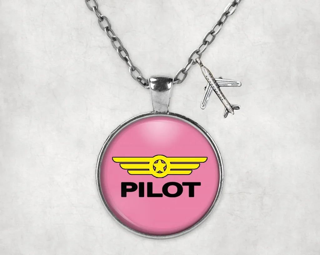 Pilot & Badge Necklace - view 8