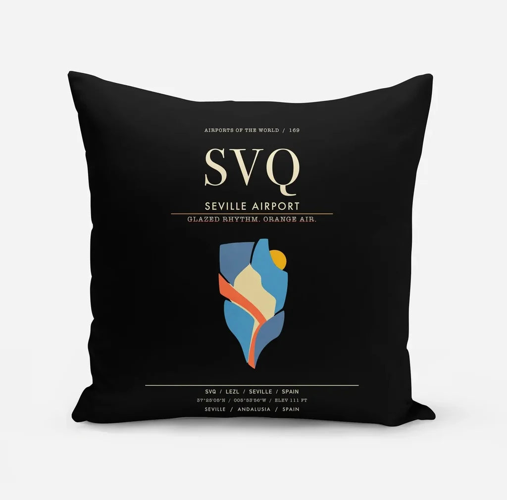 Seville Airport SVQ - Black
