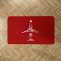 Thumbnail for Aviation Alphabet Floor Mat - view 8