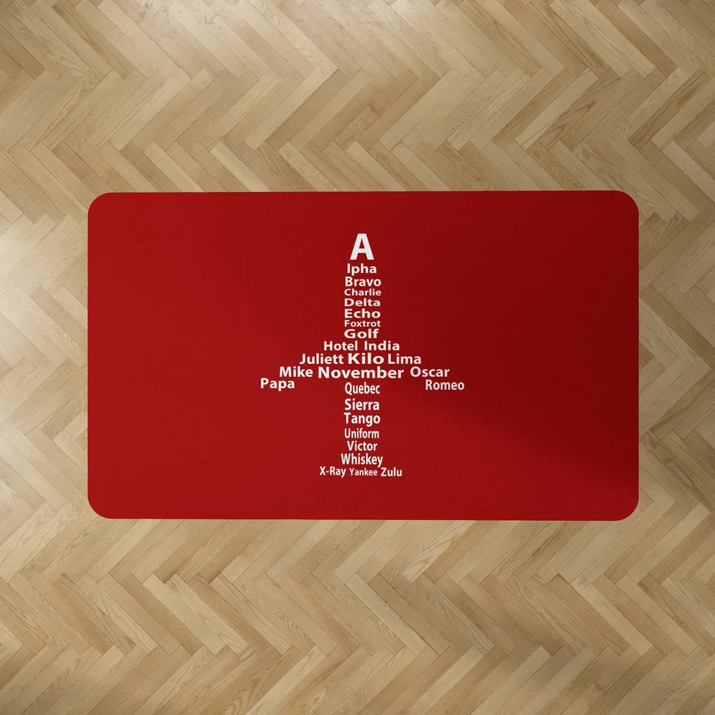 Aviation Alphabet Floor Mat - view 8