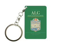 Thumbnail for Houari Boumediene Airport ALG Key Chain design on green key chain