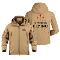 Thumbnail for Customisable I'd Rather Be Flying Jacket - view 8