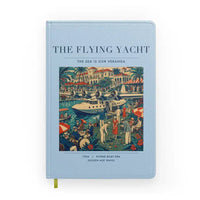 Thumbnail for VINTAGE G4075 - The Flying Yacht - Designed Notebooks design on lightblue
