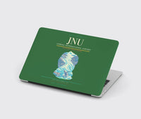 Thumbnail for Juneau International Airport (JNU) design on green MacBook case