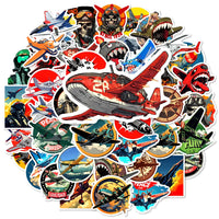 Thumbnail for 50 Pieces Fighter Military Suit Sticker - view 8
