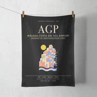 Thumbnail for Malaga-Costa del Sol Airport AGP - Black