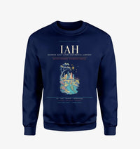 Thumbnail for Houston George Bush Intercontinental Airport IAH Sweatshirt - Navy Blue