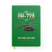Thumbnail for Airbus UH-72A Lakota design on green notebook