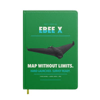 Thumbnail for AgEagle eBee X design on green notebook